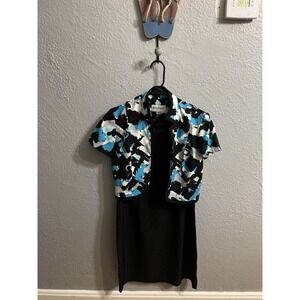 Studio One‎ New York Women's Dress With Open Blazer Size 6